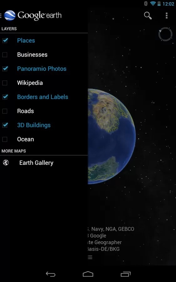 谷歌地球安卓老版本下载
