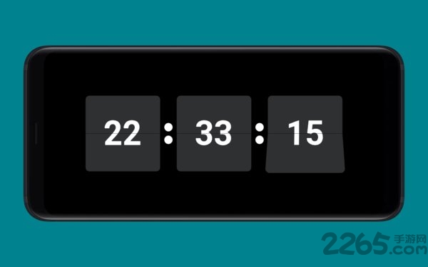 flutter全屏时钟app