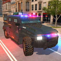 警车模拟器巡逻游戏