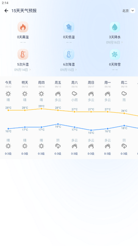 星汉天气预报app