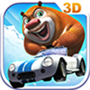 雪岭熊风3d赛车游戏